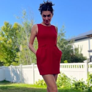 Red Cocktail dress by Armani